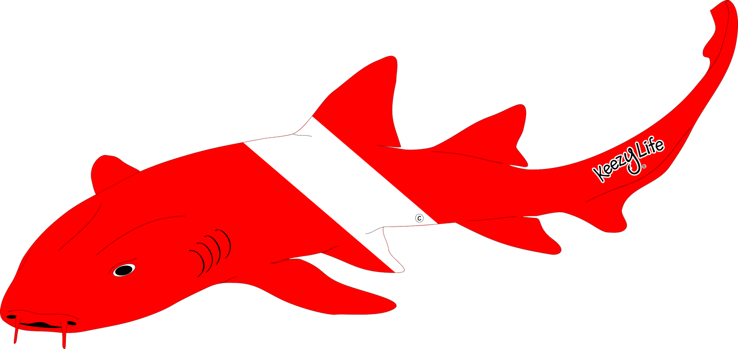 Nurse Shark Dive Decal