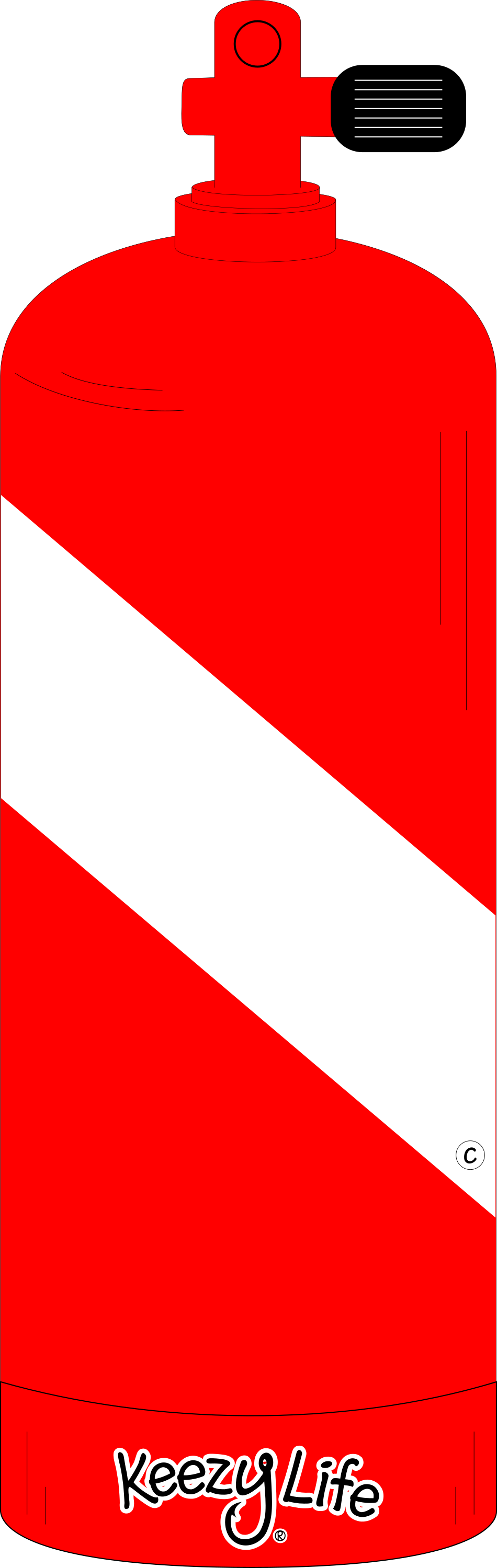 Scuba Tank Dive Decal