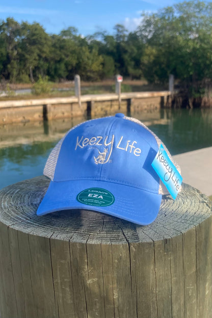 Power Blue Trucker Cap