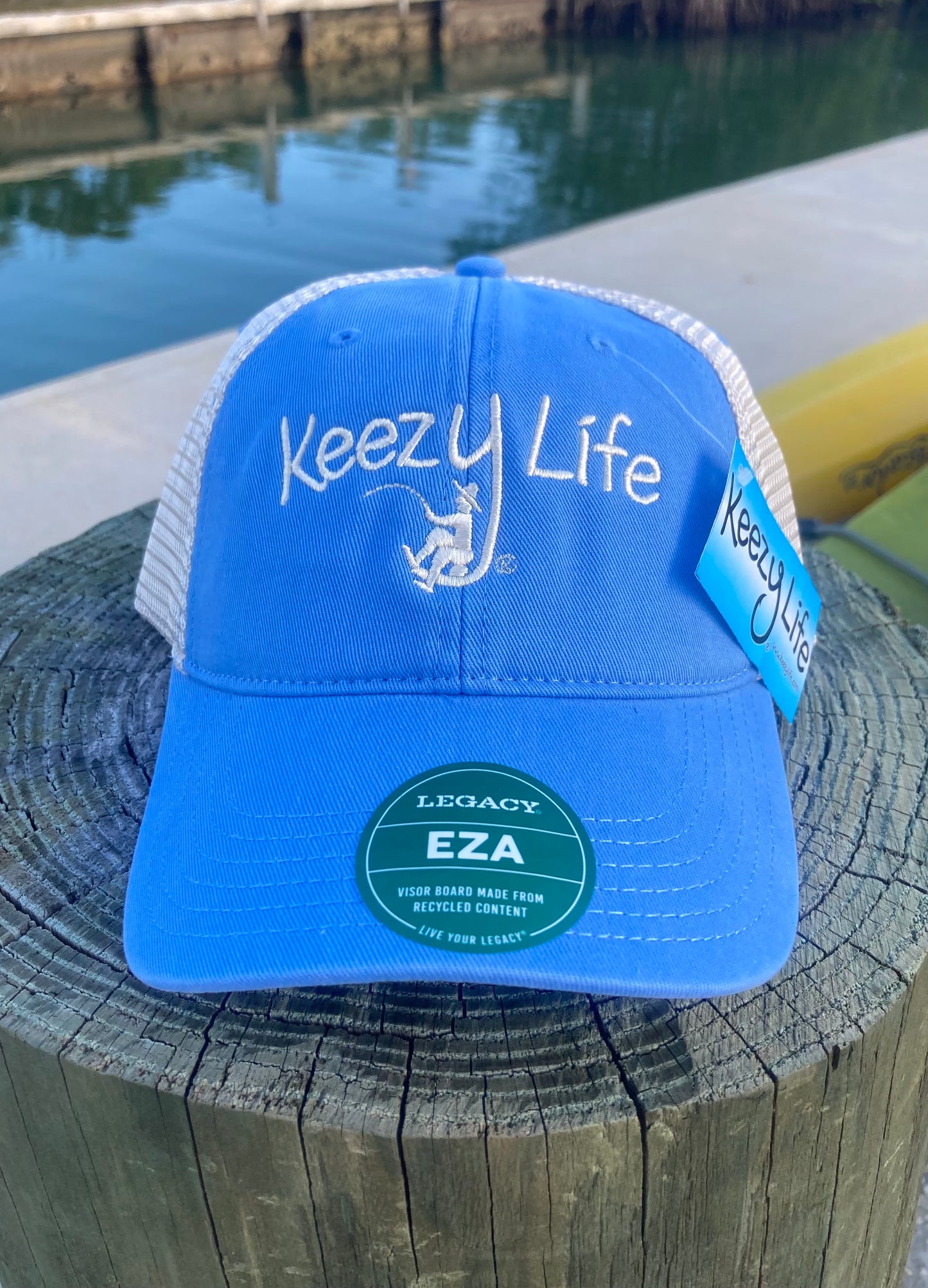 Power Blue Trucker Cap