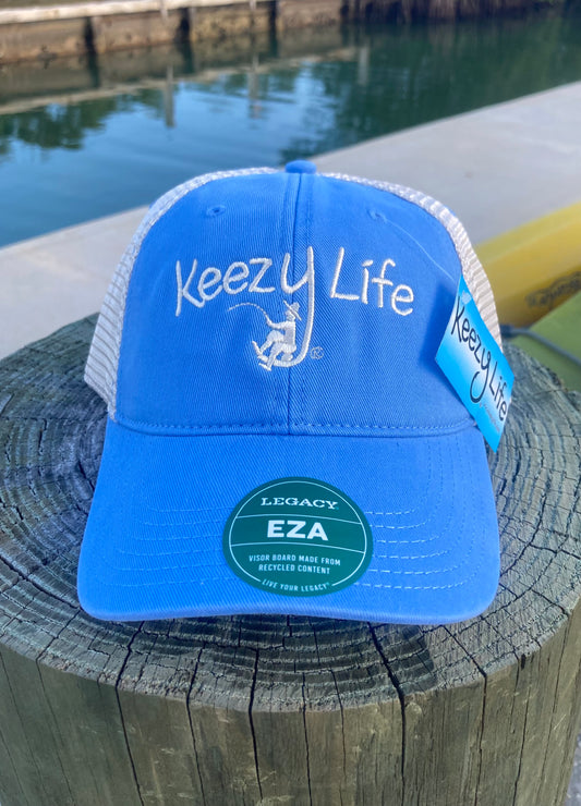 Power Blue Trucker Cap