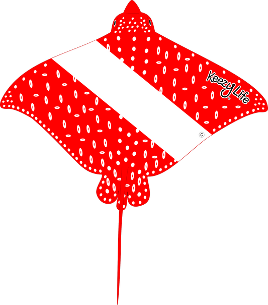 Eagle Ray Dive Decal