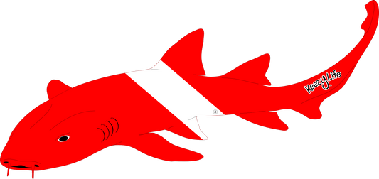 Nurse Shark Dive Decal